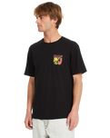 The Volcom Mens Tooflow T-Shirt in Black