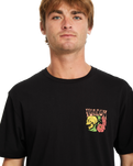 The Volcom Mens Tooflow T-Shirt in Black