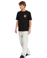 The Volcom Mens Tooflow T-Shirt in Black