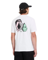 The Volcom Mens Aura T-Shirt in White