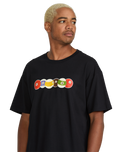 The Volcom Mens Seth Conboy Rack Em T-Shirt in Black