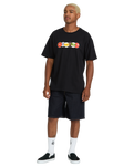 The Volcom Mens Seth Conboy Rack Em T-Shirt in Black