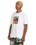 The Volcom Mens Seth Conboy Web T-Shirt in White