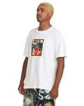 The Volcom Mens Seth Conboy Web T-Shirt in White
