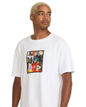 The Volcom Mens Seth Conboy Web T-Shirt in White