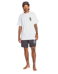 Star Shields T-Shirt in White