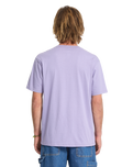 The Volcom Mens Stone Blanks T-Shirt in Purple Ash