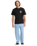 The Volcom Mens Obtical T-Shirt in Black