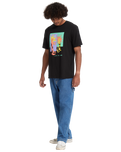 The Volcom Mens Longo Cats T-Shirt in Black