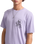 The Volcom Mens Harry T-Shirt in Purple Ash