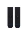 Icon Quarter Socks in Black