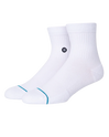 Icon Quarter Socks in White