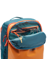 Allpa 35L Travel Backpack in Tamrindo & Abyss
