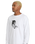 The Volcom Mens Seth Conboy Long Sleeve T-Shirt in White