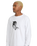 The Volcom Mens Seth Conboy Long Sleeve T-Shirt in White