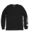 The Stance Mens Icon Long Sleeve T-Shirt in Black