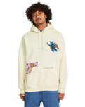 The Volcom Mens Bob Mollema Pulllover Hoodie in Light Beige