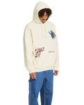 The Volcom Mens Bob Mollema Pulllover Hoodie in Light Beige