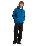 Single Stone Hoodie in Cosmic Blue