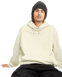 Single Stone Hoodie in Light Beige