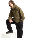 Single Stone Hoodie in Sage Leaf
