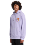 The Volcom Mens Longo Cats Hoodie in Purple Ash