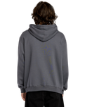Single Stone Hoodie in Asphalt Black