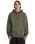 The Volcom Mens Single Stone Pullover Hoodie in Dark Olive