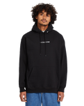 Stone Hoodie in Black