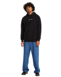 Stone Hoodie in Black