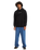 Stone Hoodie in Black