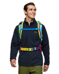 The Cotopaxi Allpa 42L Travel Backpack in Del Día