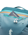 Allpa 42L Travel Backpack in Blue Spruce & Abyss