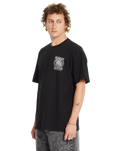 The Volcom Mens Deep Trance T-Shirt in Black
