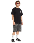 The Volcom Mens Deep Trance T-Shirt in Black