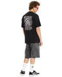 The Volcom Mens Deep Trance T-Shirt in Black