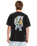 The Volcom Mens Bob Mollema 1 T-Shirt in Light Acid Black