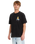 The Volcom Mens Bob Mollema 1 T-Shirt in Light Acid Black