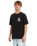 The Volcom Mens Bob Mollema 1 T-Shirt in Light Acid Black