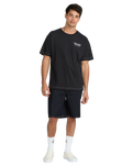 The Volcom Mens Timewave T-Shirt in Antique Black