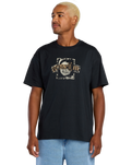 Sneer T-Shirt in Antique Black