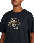 Sneer T-Shirt in Antique Black