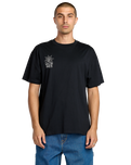 Tune In T-Shirt in Antique Black
