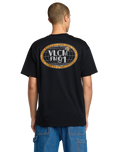 Tune In T-Shirt in Antique Black