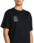 Tune In T-Shirt in Antique Black