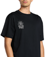 Tune In T-Shirt in Antique Black