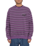 The Volcom Mens Rayeah Sweatshirt in Deep Purple