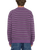 The Volcom Mens Rayeah Sweatshirt in Deep Purple