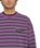 The Volcom Mens Rayeah Sweatshirt in Deep Purple