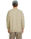 The Volcom Mens Operators Crew Sweatshirt in Light Khaki